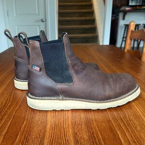 Men's Danner Brown Boots Sz 12: Bull Run Chelsea 6"